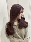 【人気な組み合わせ】*韓国風レイヤー×ワインレッド*