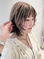 イルウィ(irwi)&nbsp;【miku/ブリーチ】アンブレラカラー/デザインカラー/ベージュ