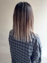 エル セルカ 高田馬場(el CERCA)&nbsp;大人美髪バレイヤージュ×ホワイトブロンド