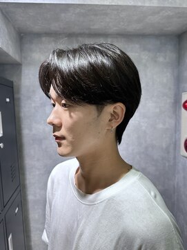 曲がる縮毛矯正専門店 バイ レイズ 名駅(曲がる縮毛矯正専門店 by RAYS) 襟足ありセンターパート 曲がる縮毛矯正 K