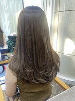 ヘアアンドメイク スタジオ ミムロ(HAIR&MAKE STUDIO MIMURO)&nbsp;ロングレイヤー ブラウンベージュ