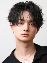 オーシャントーキョー 原宿(OCEAN TOKYO) 波巻きパーマメンズツイストスパイラルパーマセンターパート