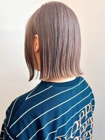 セイドット リー(Say. Ree)&nbsp;Say.外ハネボブくびれボブひし形ボブヘーゼルグレージュ表参道