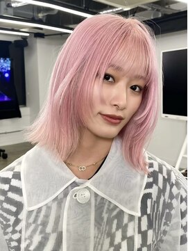 ソル ジングウマエ(SOL JINGUMAE) ハイトーンカラーブリーチペールカラーブロンドシルバーレイヤー