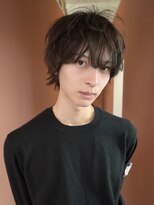 プロス(Pros)&nbsp;メンズマッシュ/うざバング/透明感ベージュカラー/表参道