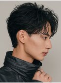 梅田メンズパーマフェザーパーマシャドウパーマセンターパート
