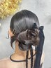 後藤限定土日祝のみオ一ダ一自由◎結婚式/イベント/ヘアセット￥6600→￥4500