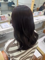 アプリバイリアン 浦和2号店(appri by Rien) ブリーチなし/ワインレッド/暖色カラー/艶カラー