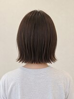 ニューオリジンヘア(New Origin Hair)&nbsp;切りっぱなしボブ×ベージュ