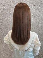 ベルフェミンミエル&nbsp;ブリーチなしでつくる透明感ブラウンカラー