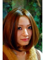オズ ヘアーアンドトータルビューティー(OZ hair&total beauty) ミディアムボブ☆ produce by OZY☆