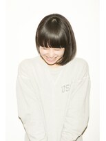 ピープル(people) [people]重めバング×黒髪ナチュラルボブ