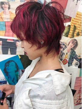 トロニー(TLONY) tlony渋谷horiレイヤーウルフヘア