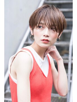 エース (ACE) ACE ミルクティベージュ×マッシュショート