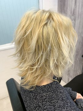 アグ ヘアー レント 巣鴨店(Agu hair rent) 【お客様写真】ケアブリーチカラー「Blond」【Agu rent】
