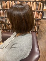 ヘアールーム モテナ(hair room motena) アッシュブラウンボブ【日暮里駅ｍｏｔｅｎａ美容室】