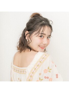 アピッシュ ギンザ(apish ginza) tomoヘア*似合わせヘアアレンジ お団子アップ