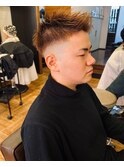 【IRIE HAIR赤坂】スキンフェード×バーバーカット×束感カット