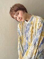 ロニカ 銀座(LOuNICA)&nbsp;大人可愛いベビーショート！シースルーワイドバング