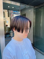 エレノア 梅田店(Eleanor) アシメカラーのハンサムショート◎