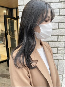 パーク(PAAQ) 【paaq kana】ブルーブラック×くびれヘア