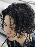 ハードパーマ×ボブヘアー