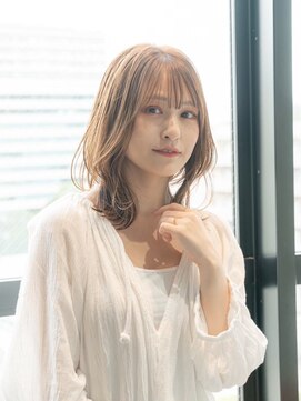 イルハバナ 渋谷(ill HAVANA) 20代/30代/大人可愛い/小顔ひし形/ウルフ/ミディアムレイヤー