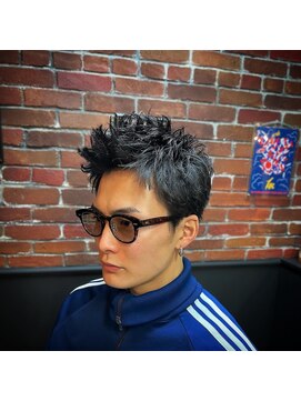 ヘアー カスタム スタジオ カルチャー(HAIR KUSTOM STUDIO KULTURE) short hair (バリカンなし)