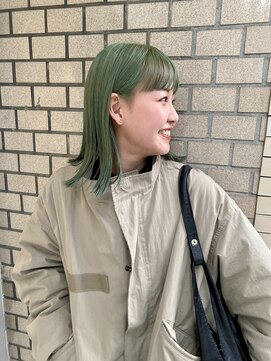 シイ(SIE) オリーブカラー ワイドバング