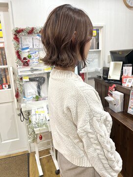 ジャストビューティー リアリー(just beauty Really) ナチュラルくびれヘア×王道ベージュ【横須賀中央 Really】