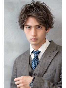 ハバナ 渋谷(HAVANA) 束感モテる/ツーブロック/アップバング/無造作パーマ