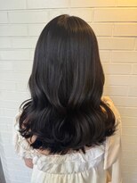 アメリシシ 近鉄八尾店(Ameri sisii.)&nbsp;【ブルーブラック/ミディアム/似合わせボブ】