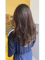 ブッシュ ユメリア徳重店(BUSH)&nbsp;【コテ巻き風パーマ】ワンカールレイヤースタイル