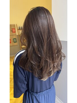 ブッシュ ユメリア徳重店(BUSH) 【コテ巻き風パーマ】ワンカールレイヤースタイル