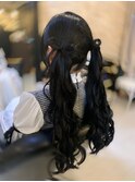 リボンツインテール