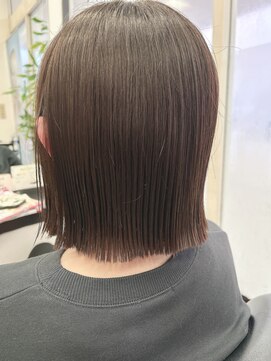 フレンズ 平岡店(friend's) 大人女子 切りっぱなしボブ 札幌