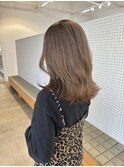 ブリーチ　ベージュ　ヘーゼルベージュ　韓国ヘア　ハイトーン