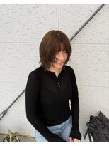 ビーヒアナウ N゜03 金沢駅西店(BE HERE NOW) ボブレイヤー×オリーブベージュ