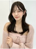 ことりベージュミルクティーベージュシースルーカラー大人可愛い
