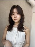 韓国風レイヤーカット/くびれヘア
