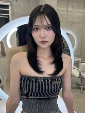 フォンズ(FONS) 透明感ブルーブラック/赤味なしカラー/就活カラー/ダークカラー