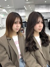 染めれるエクステ《L-EXTブラックレーベル》【梅田/髪質改善/髪質改善トリートメント】