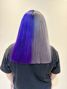 プリーク(preak) バイカラーストレート