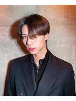 エノア 銀座(ENORE)&nbsp;メンズ縮毛矯正で自然なストレートマッシュスタイル　髪質改善