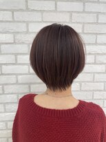 アッシュ 稲田堤店(Ash)&nbsp;ピンクブラウン×ショートボブ