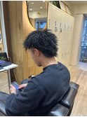 MEN’S HAIR/波巻ツイストスパイラル/フェザーパーマ/眉毛/渋谷