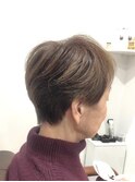 50代60代70代/ベリーショート/ふんわりショート