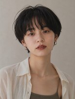 サーカス バイ ビュートリアム 青山(CIRCUS by BEAUTRIUM)&nbsp;黒髪マッシュショート｜束感ショート