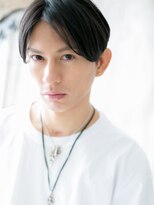 モッズヘアー メン 戸田公園店(mod's hair men)&nbsp;王道リクルート黒髪センターパートフェザーマッシュi戸田公園