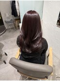 艶髪レッドカラー